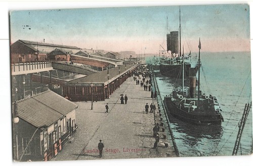 Landing stage liverpool steam - stage,