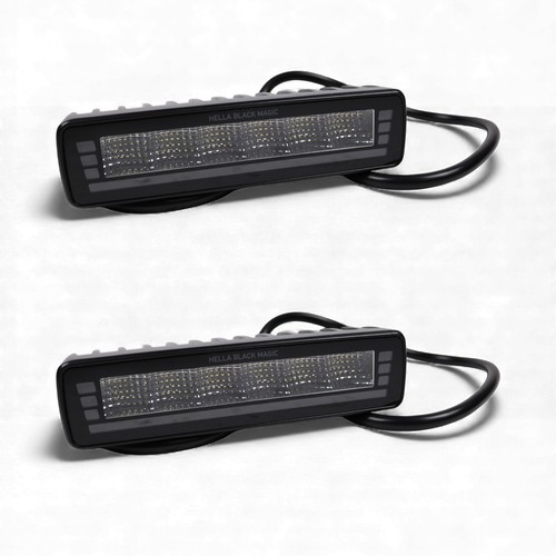 Pair hella black - pair, led