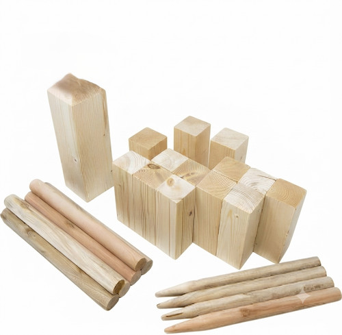 Premium kubb game viking - premium,