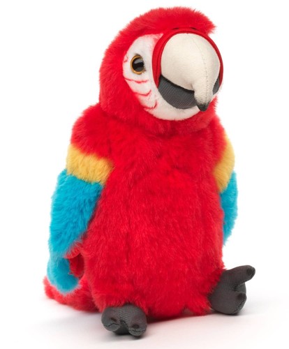 Uni toys red parrot - red, parrot/macaw