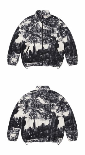 Supreme white new york fleece - york,
