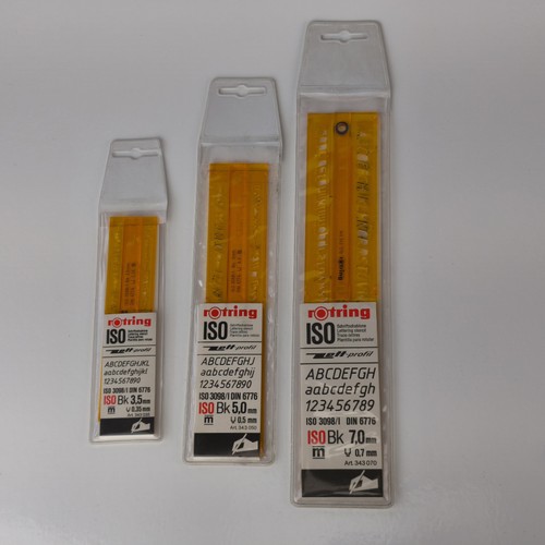 Rotring technical drawing iso - rotring,
