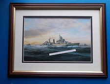 FRAMED SHIPPING PRINT  HMS