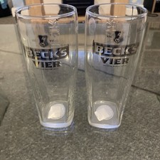 2 x New Becks Vier Pint