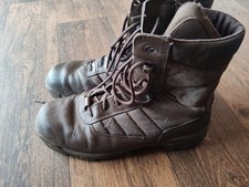 Bates Men's Combat Patrol Boots Brown Size UK 9W