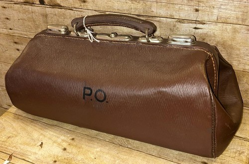 Vintage post office brown - office,