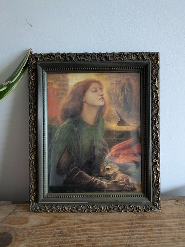 Antique frame with rossetti - antique,