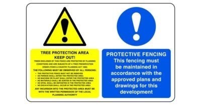 Tree protection area - , out