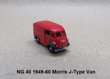 N Gauge  1:148 R PARKER MODELS 'KIT'  NG 40 MORRIS J-TYPE VAN 1949-60 "UNPAINED"