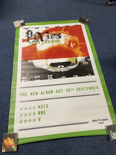 Pixies billboard subway