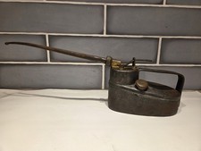 Vintage rare WESCO brass + metal oiler / oil can - 1920's