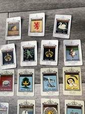 WHITBREAD INN SIGNS 8 x METAL & 7 card FIRST SERIES FROM THE FIFTYS ?PUB CARDS