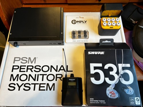 Shure p3ra psm300 535 iems - /, /
