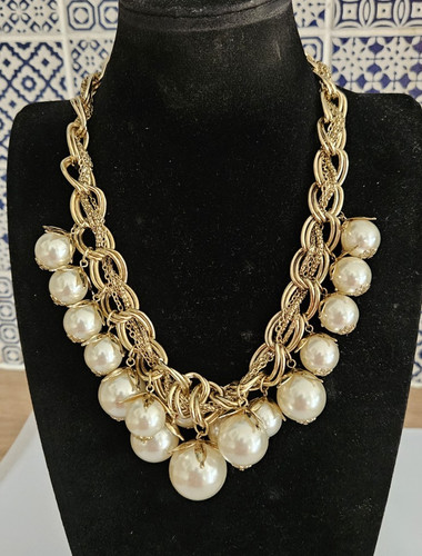 Gold tone chunky cable chain - chunky,