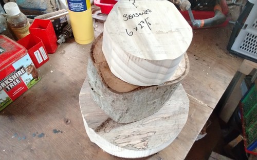Various bowl blanks wood - x,