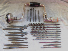 Vintage Stanley No73 Brace and Bit Collection