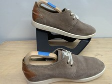 Original Penguin Mens Suede Shoes/trainers taupe/beige Sz 8 very comfy 