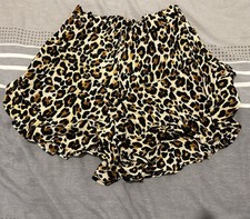 Leopard Print Skorts Size 10