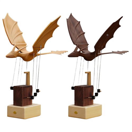 Dragon automaton wooden model - dragon,