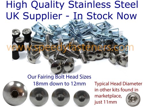 Stainless steel fairing - stainless,