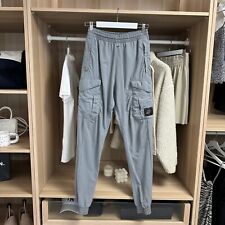 Nike Mens Air Max Woven Cargo Track Pants Size S Grey Tapered Joggers