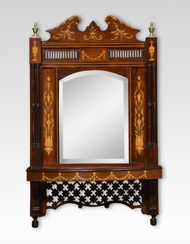 Inlaid rosewood wall - rosewood, |