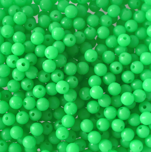 Green sea fishing beads 8mm - sea,