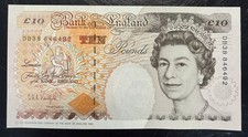 Old Ten £10 Pound Note