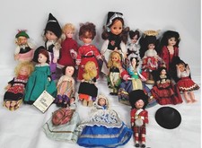 Vintage Collectable  International Cultural Dolls Various Costumes - I21