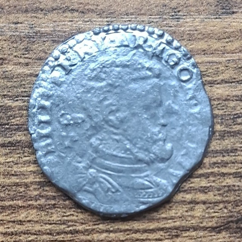 Unreduced bronze follis struck - bronze,