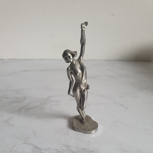 Djh pewter art deco nude - djh,