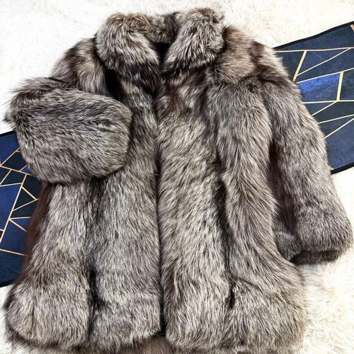 Women real silver - real, fur