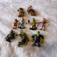 Bundle Of 9 Scooby Doo Plastic