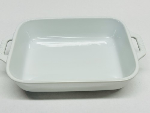 Staub white rectangular baking - rectangular,