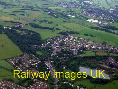 Aerial photo kilbarchan from - aerial,