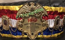RING MAGAZINE “TYSON FURY”  Championship Boxing Belt. replica