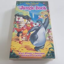 VHS Jungle Book Walt Disney Classic animation 1990s vintage edition