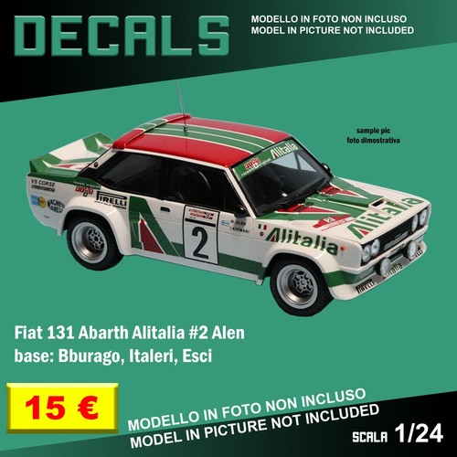 Decals repro fiat - repro, 131