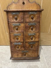 Antique Nine Drawer Country