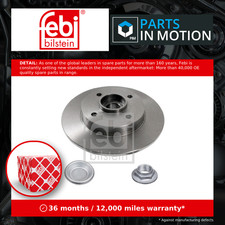 2x Brake Discs Pair Solid fits