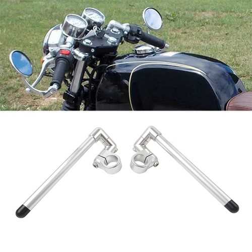 Silver cafe racer - silver, bars