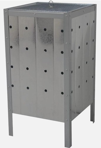 Large 100l incinerator fire - large,