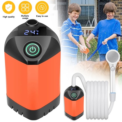 Portable camping shower usb - camping,