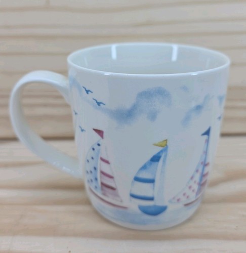 Sainsbury mug with sailing - with,