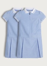 *NEW x2 Girls Blue Summer