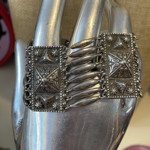 Vintage 925 silver panel - vintage,