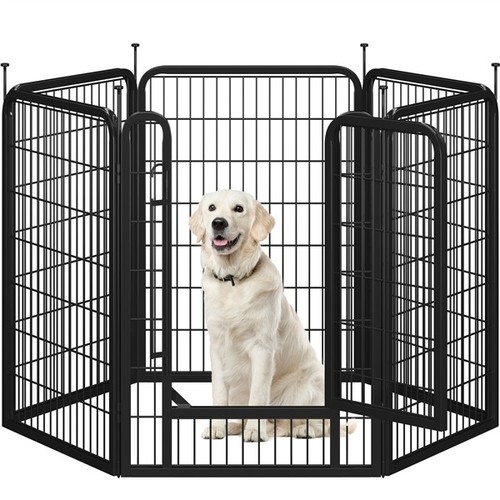 Panels dog playpen metal - dog, pet
