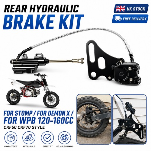 Complete rear hydraulic brake - complete,