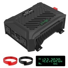 12V 24V to 240V 2000W 4000W Pure Sine Wave Inverter Battery Camping Boat Car RV