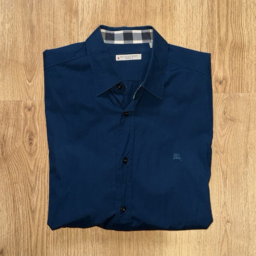 Burberry brit men blue slim - blue,